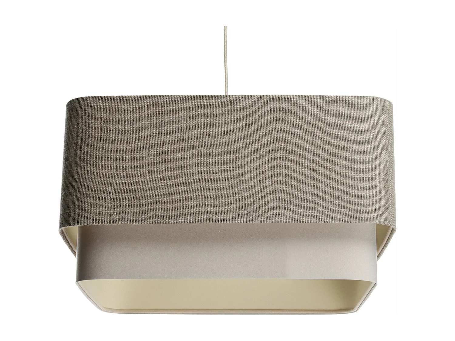 Suspension design épuré en lin