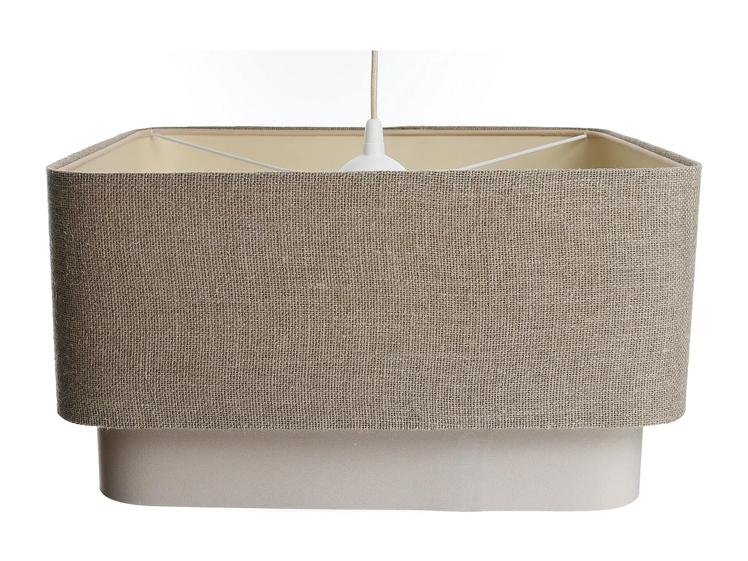 Suspension design épuré en lin