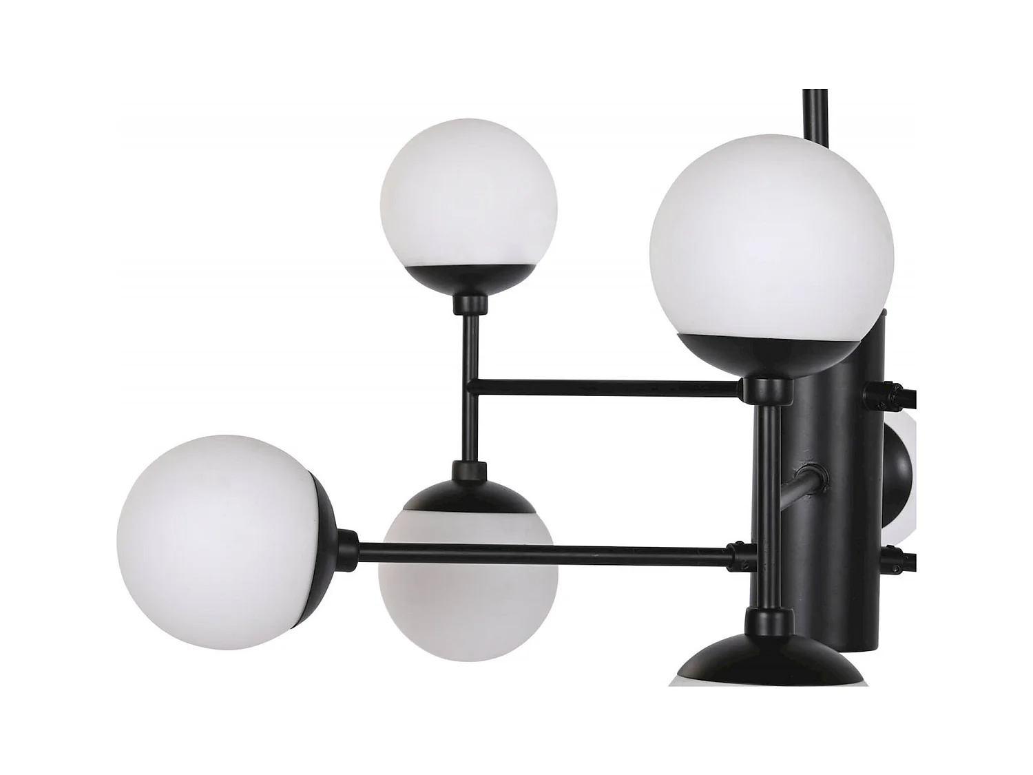 Suspension élégante verre et métal pour intérieur chic