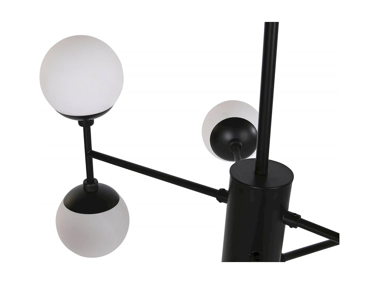 Suspension élégante verre et métal pour intérieur chic