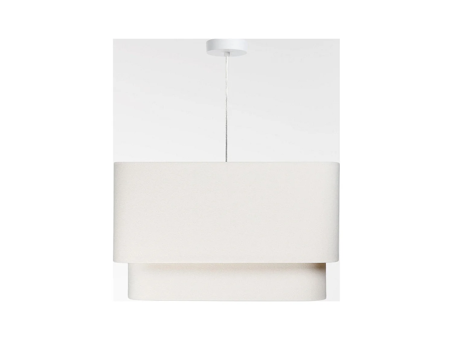 Suspension élégante en velours et PVC doré