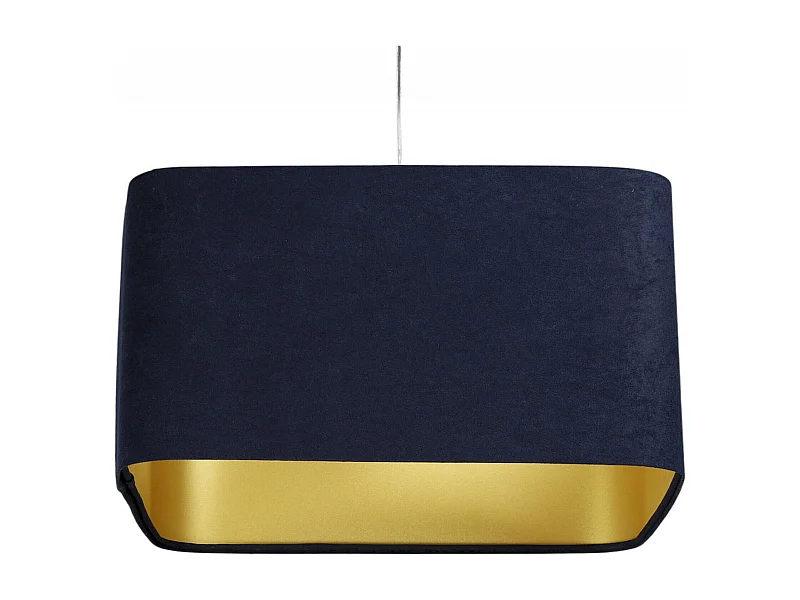 Suspension éclat d'élégance velours - Hauteur 20 cm