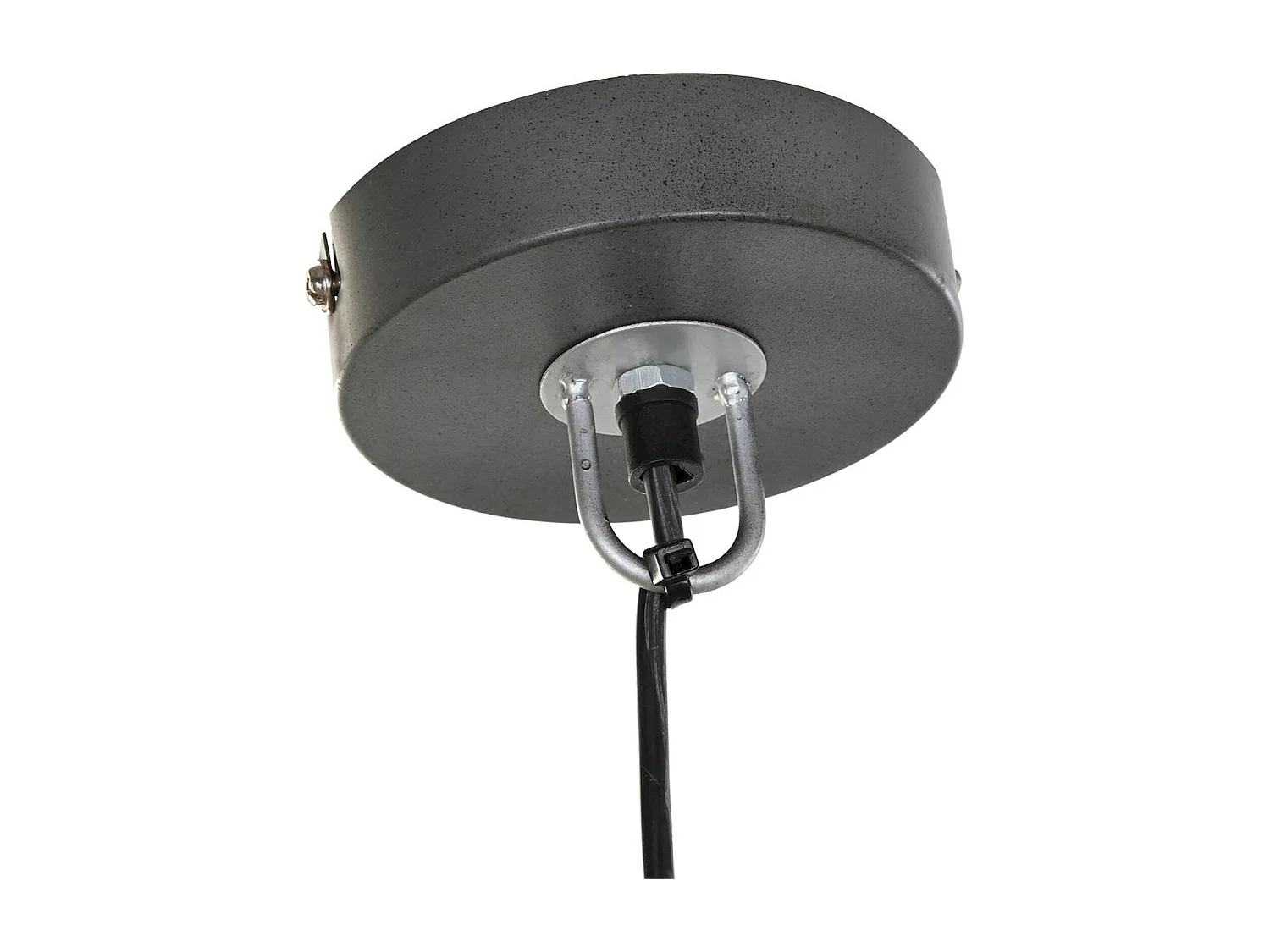 Suspension industrielle élégance grise et moderne