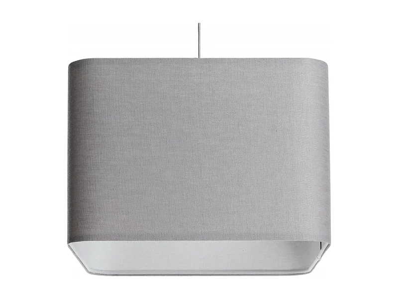 Suspension textile lin élégante - Hauteur 25 cm