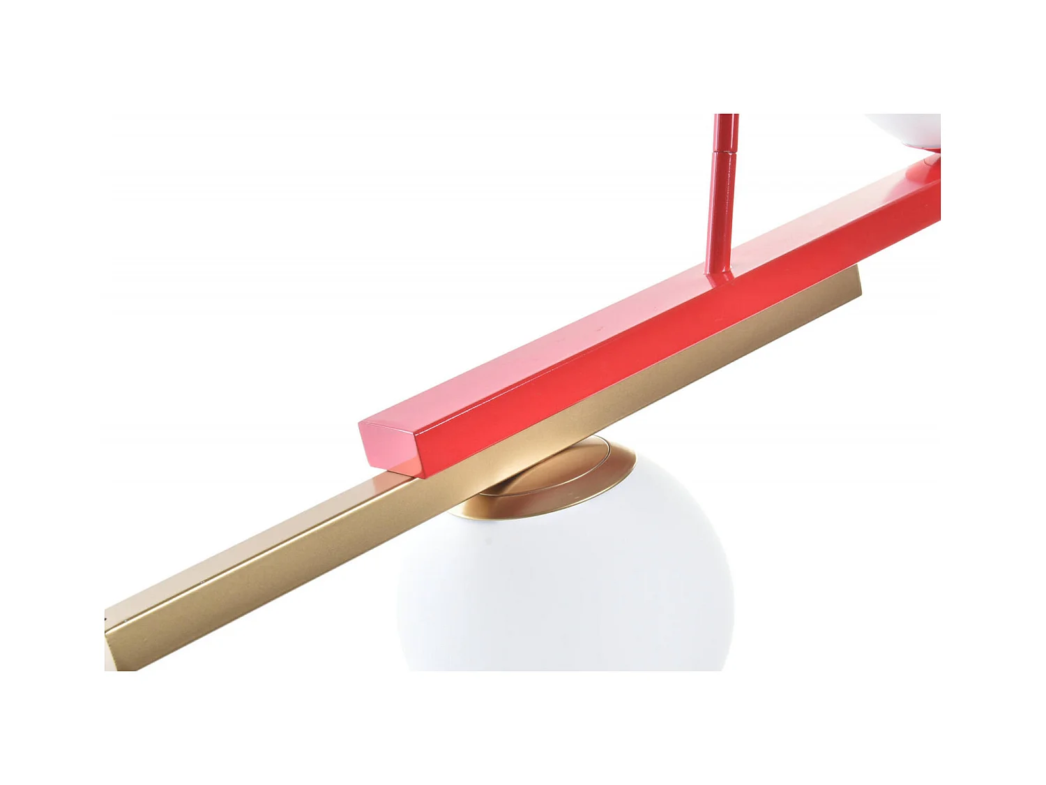 Suspension verre et métal pour intérieur chic