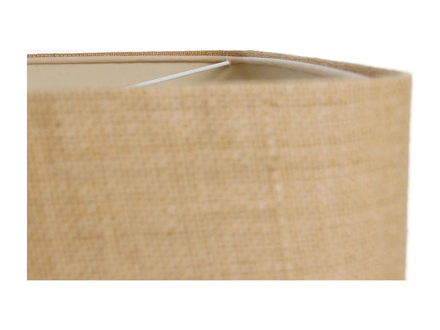 Suspension élégante en jute et PVC