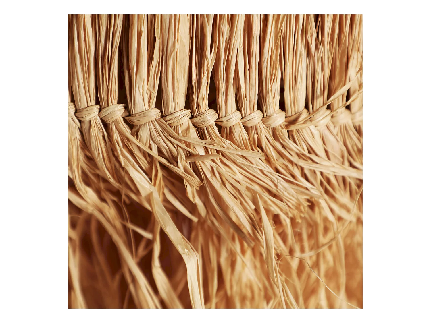 Suspension Boho en Fibre Naturelle