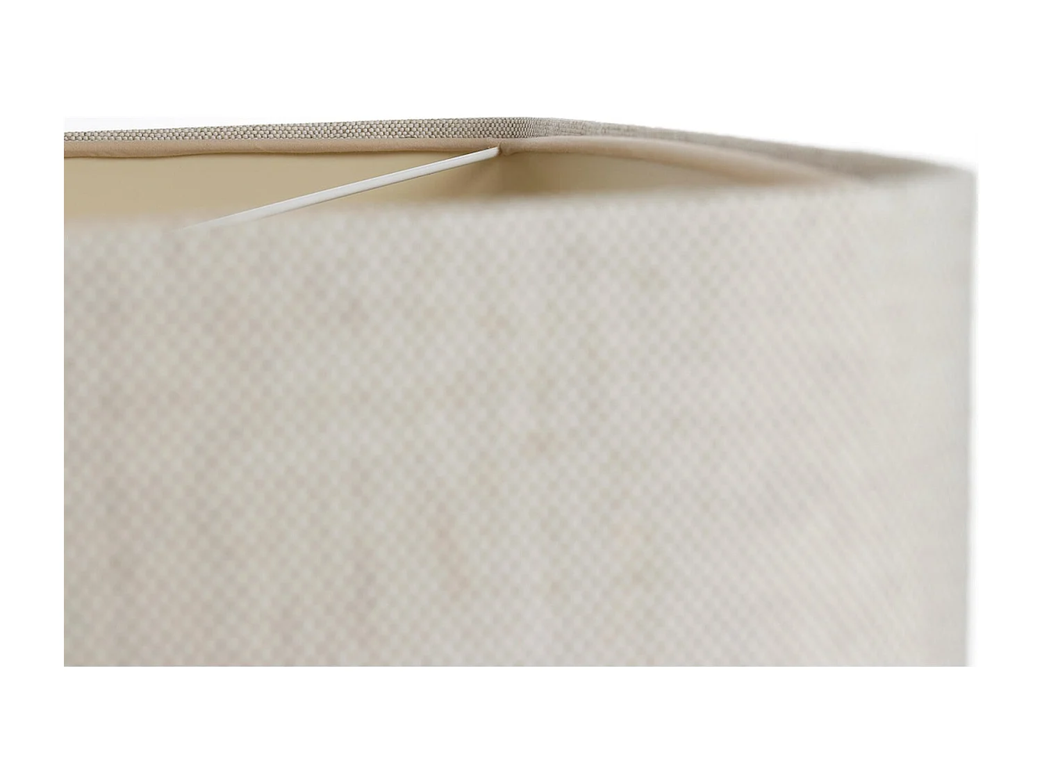 Suspension élégante en lin et polyester