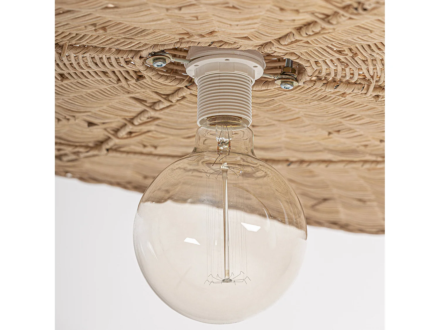 Suspension Boho Chic en Fibre Naturelle