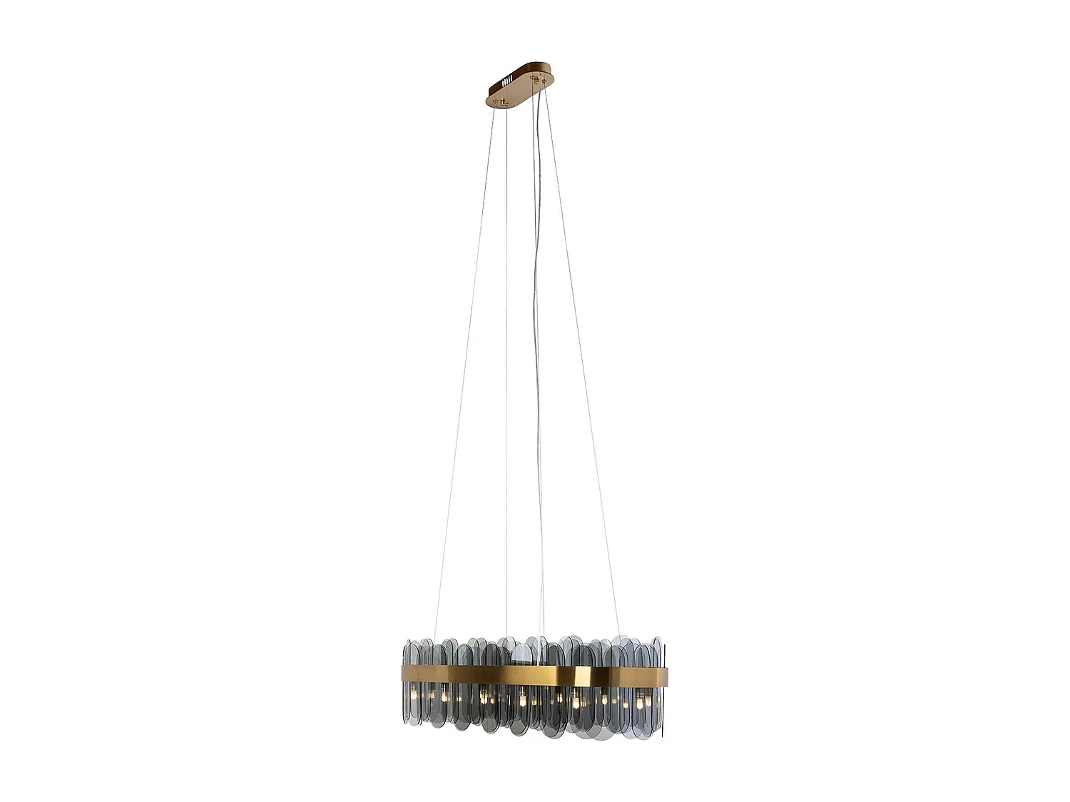 Lampe Suspension Julio Or Épuré