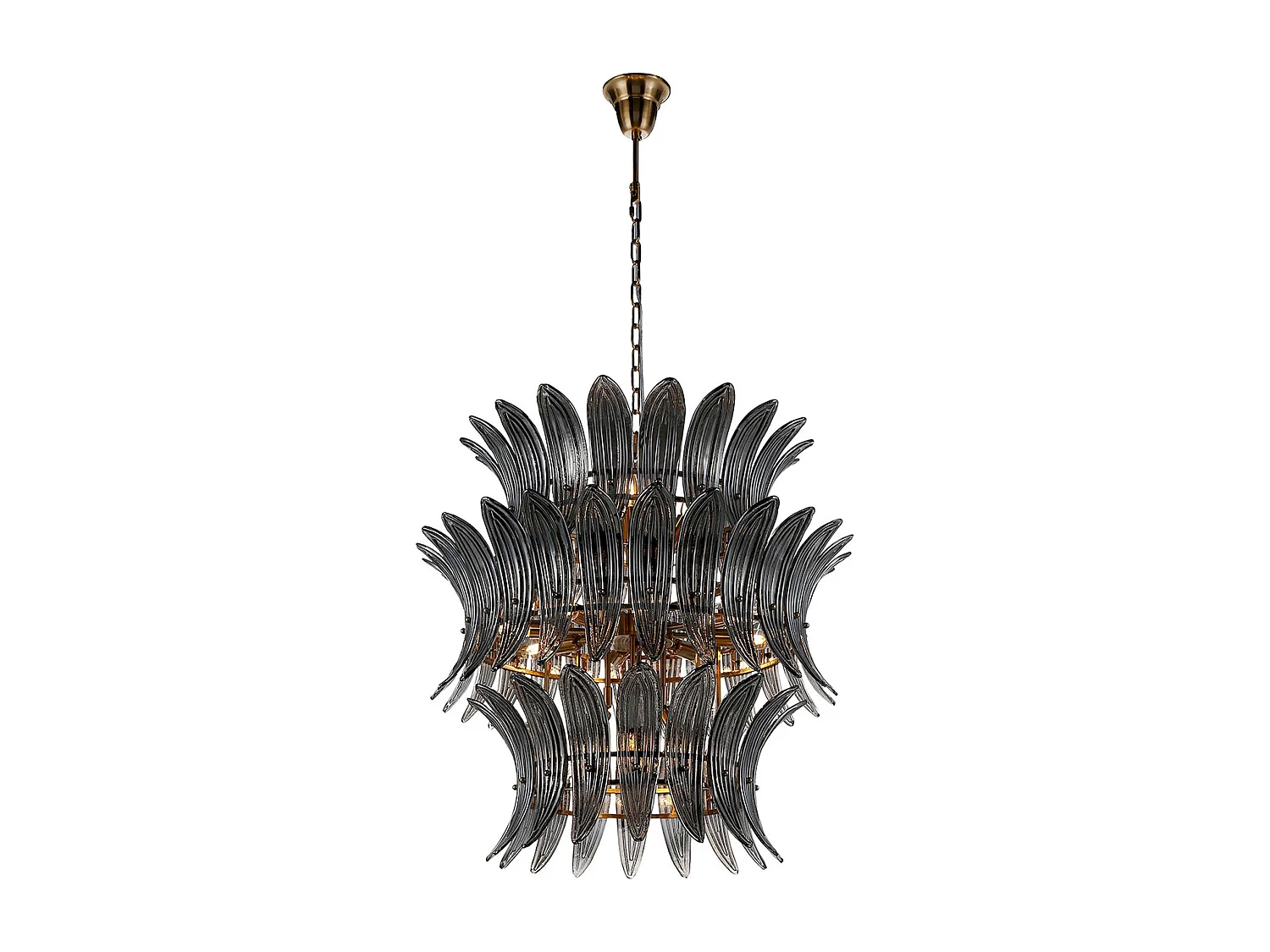 Suspension Salina Élégance Fer et Verre