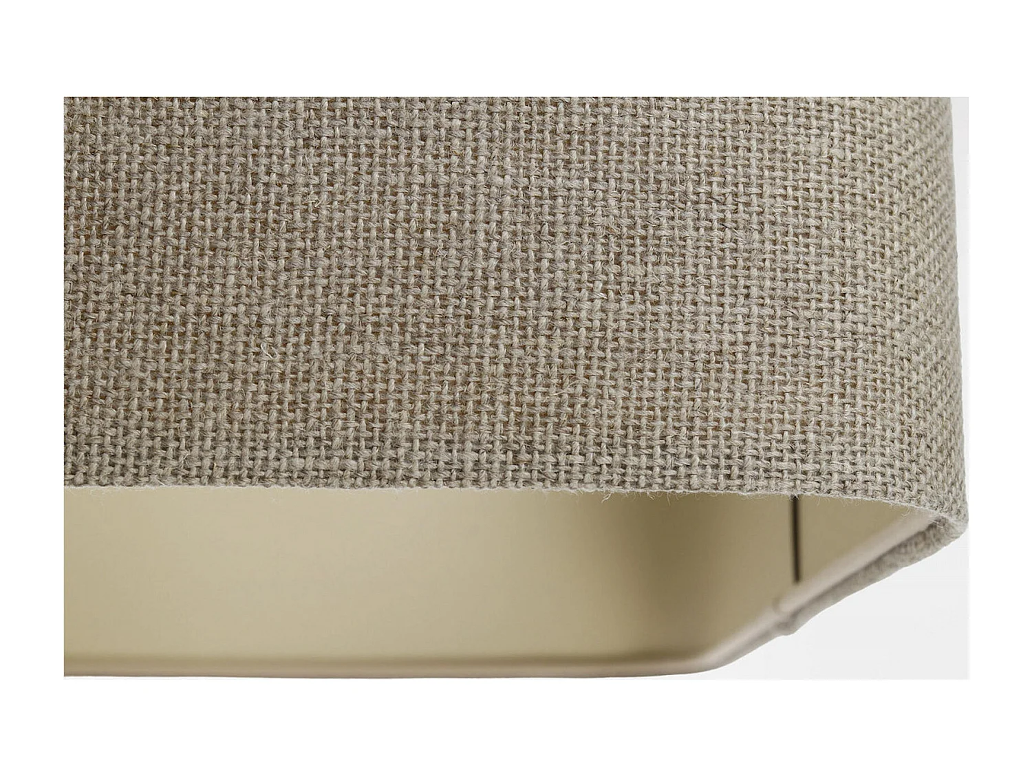 Suspension lin élégant et intemporel - Hauteur 20 cm