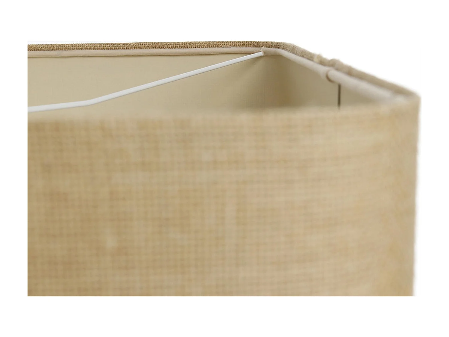 Suspension tendance en toile bicolore