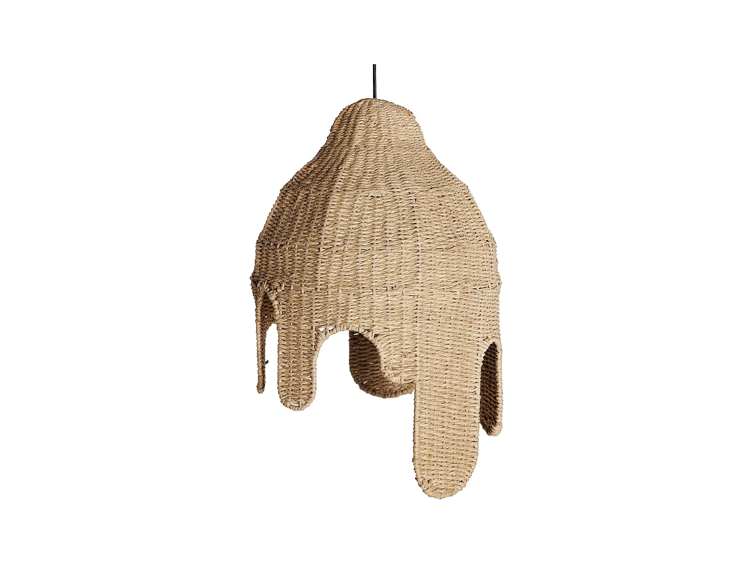 Suspension Boho Chic en Fibre Naturelle