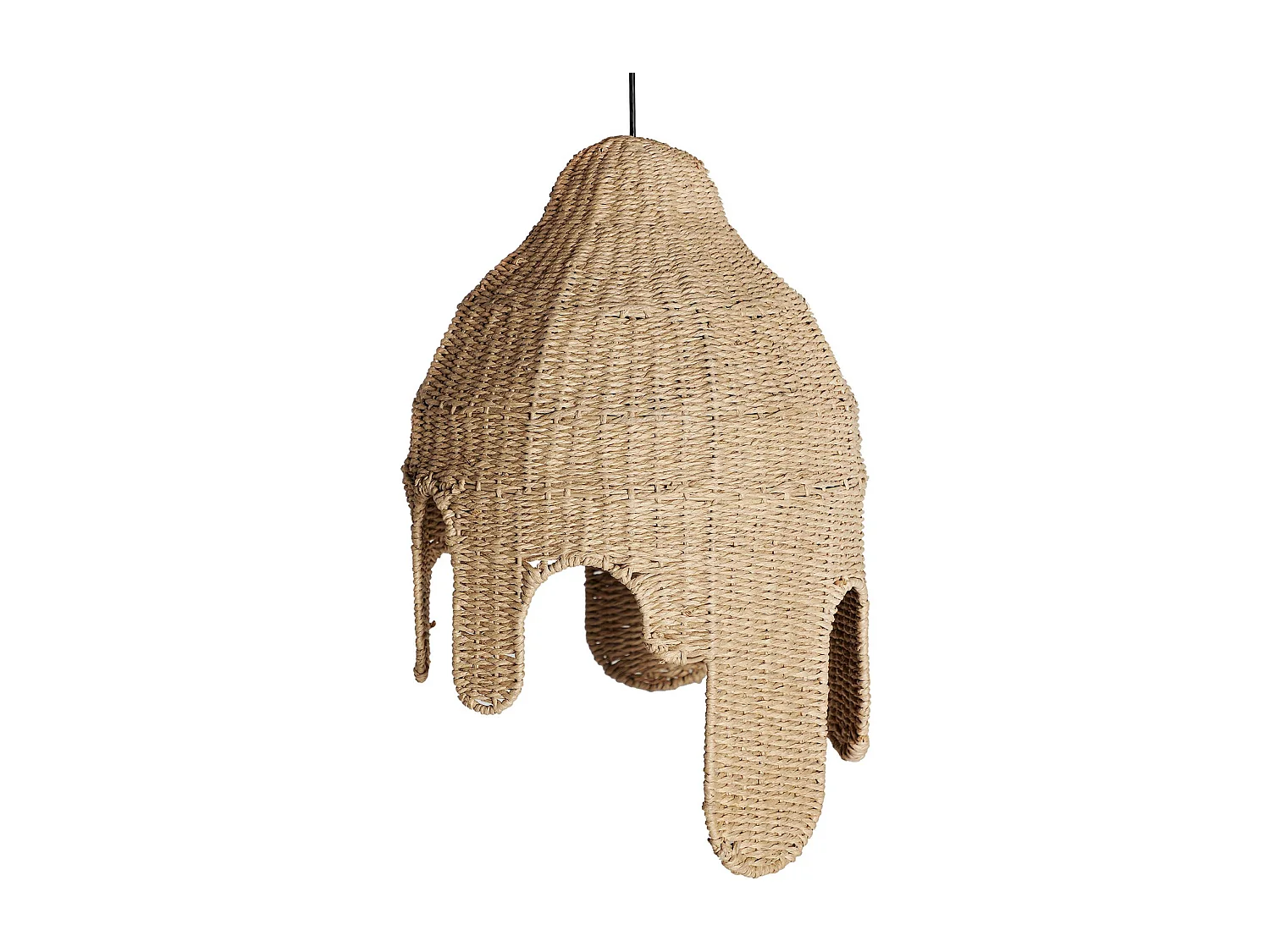 Suspension Boho Chic en Fibre Naturelle