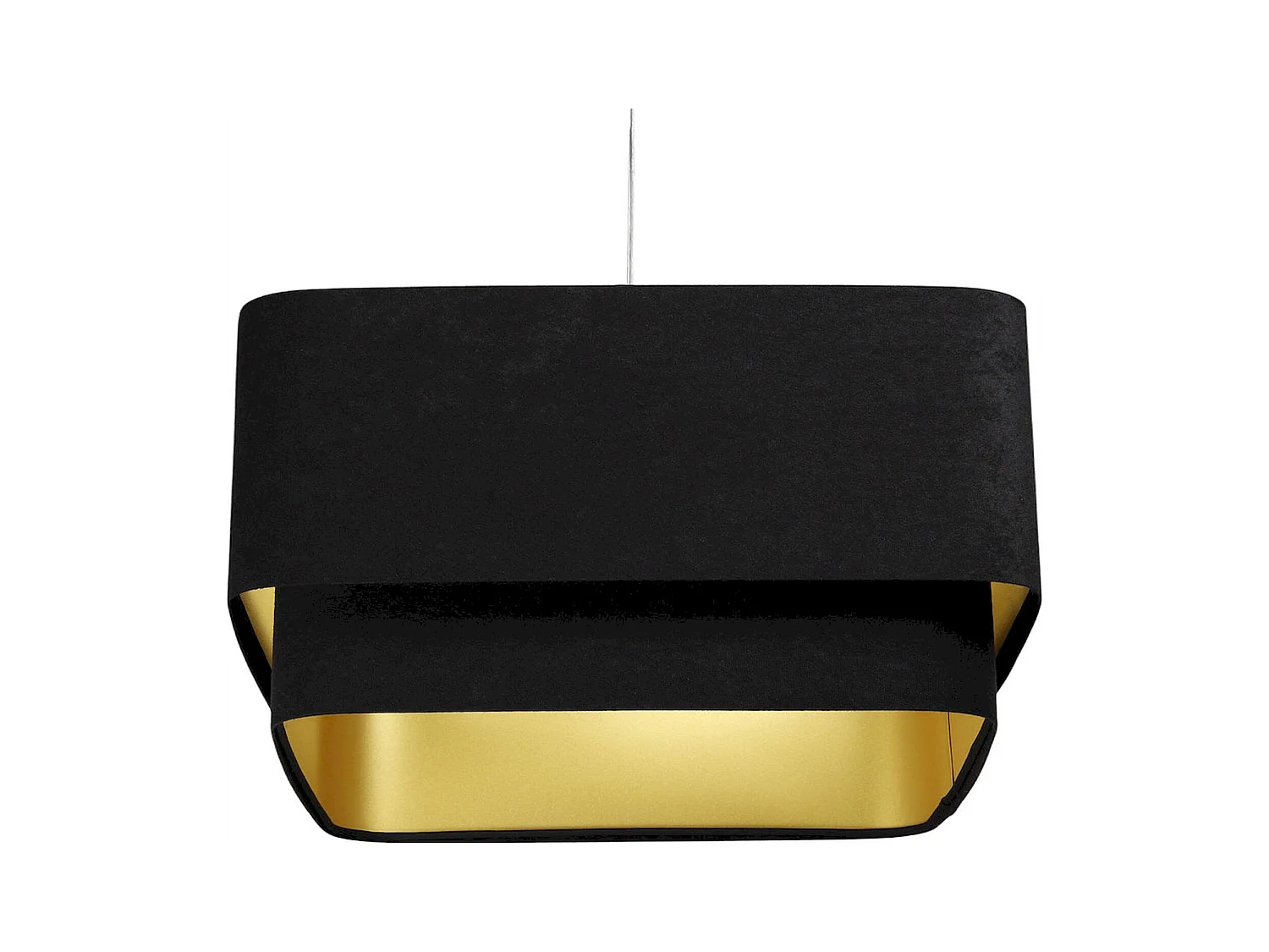 Suspension élégance tactile en velours
