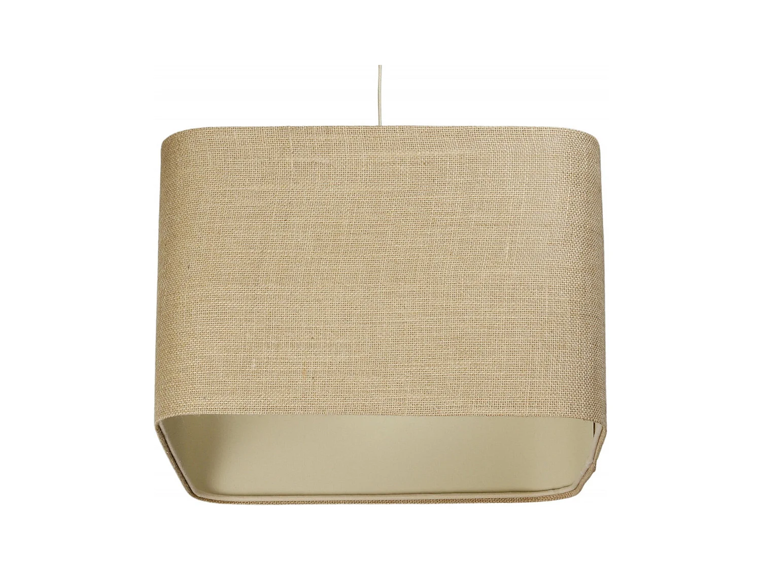 Suspension tendance en jute naturel - Hauteur 30 cm