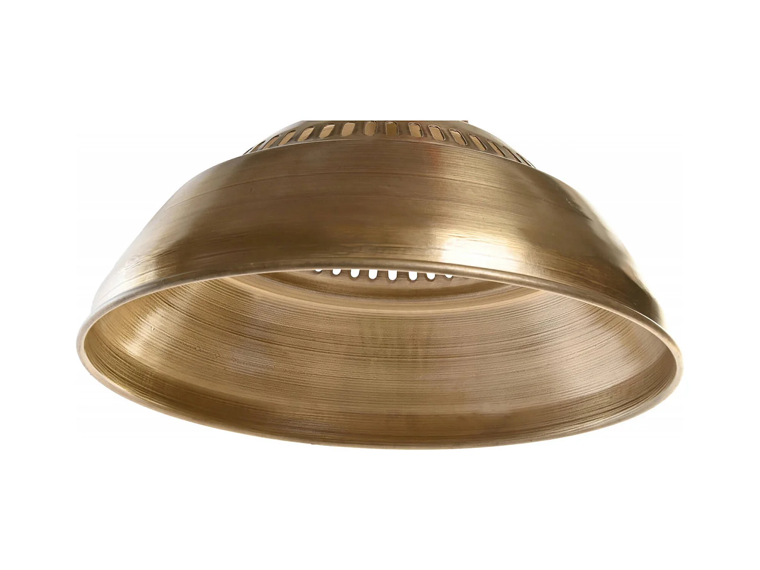 Suspension élégance dorée style industriel chic