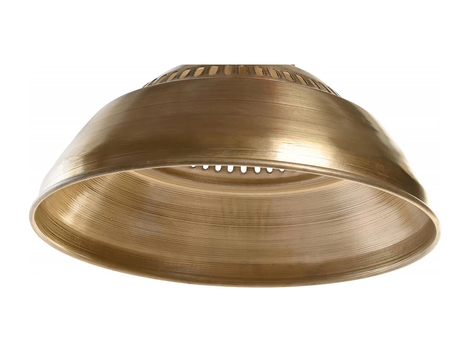 Suspension élégance dorée style industriel chic