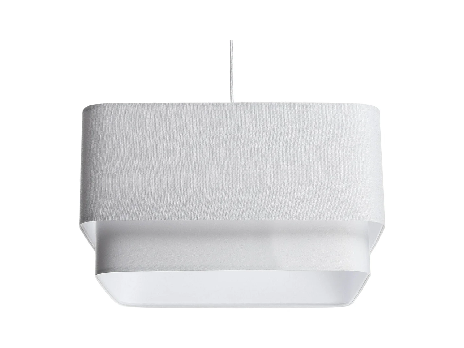 Suspension lin élégant pour intérieur chic