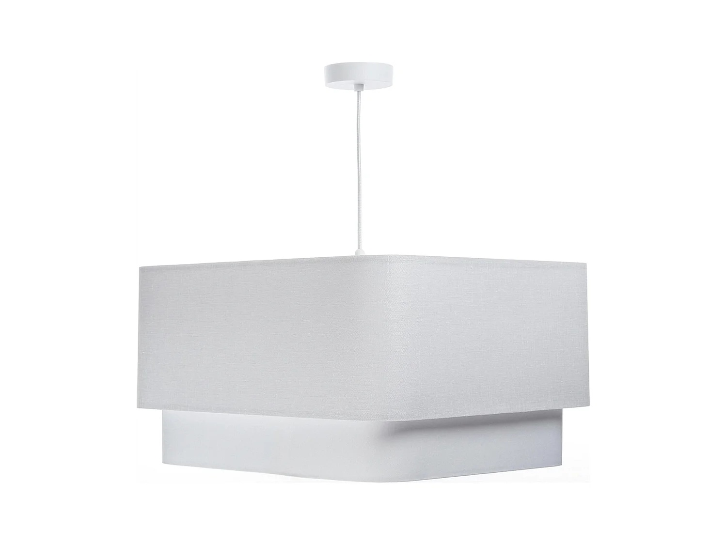 Suspension lin élégant pour intérieur chic