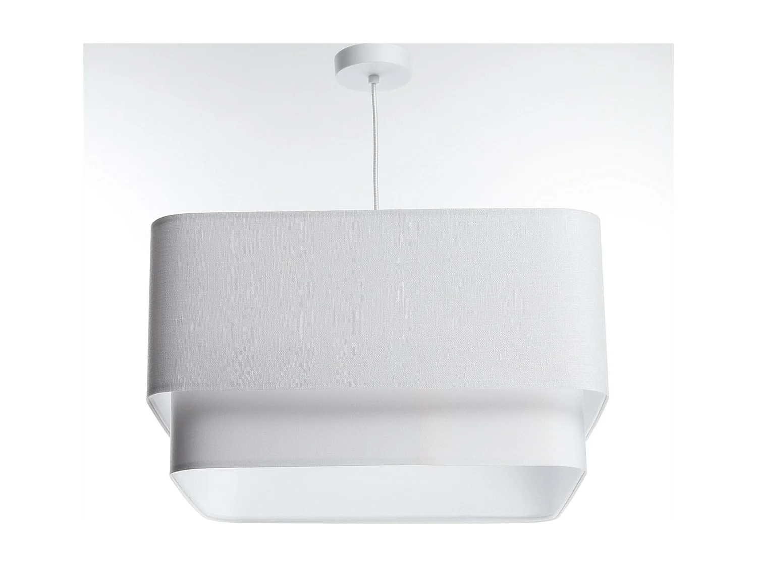 Suspension lin élégant pour intérieur chic