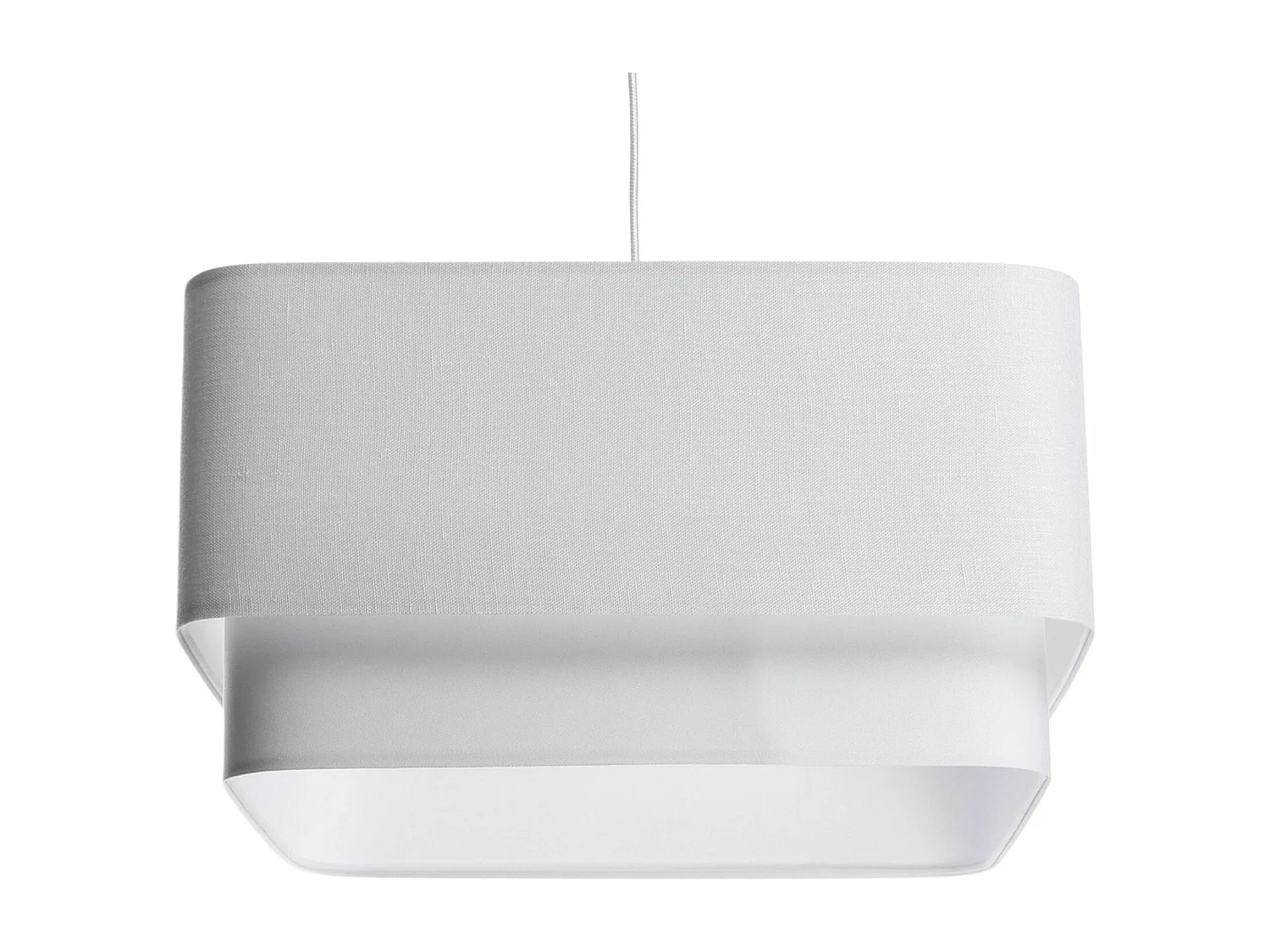 Suspension lin élégant pour intérieur chic