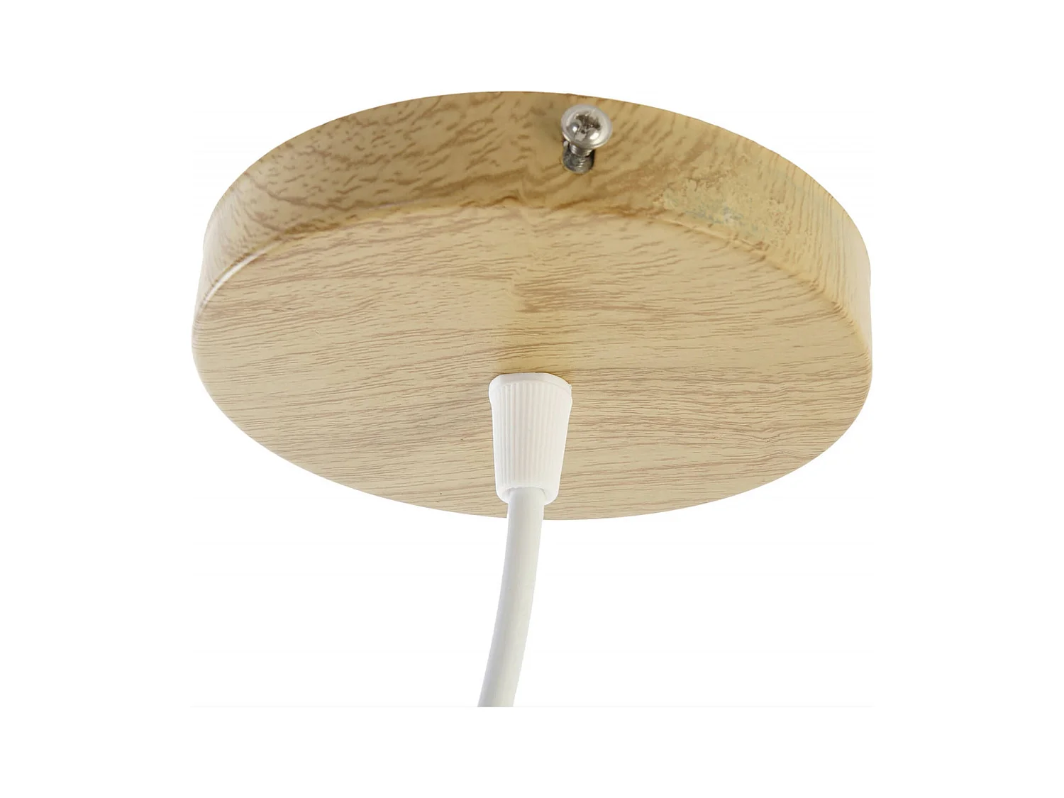 Suspension bambou blanc chic et élégante pour intérieur