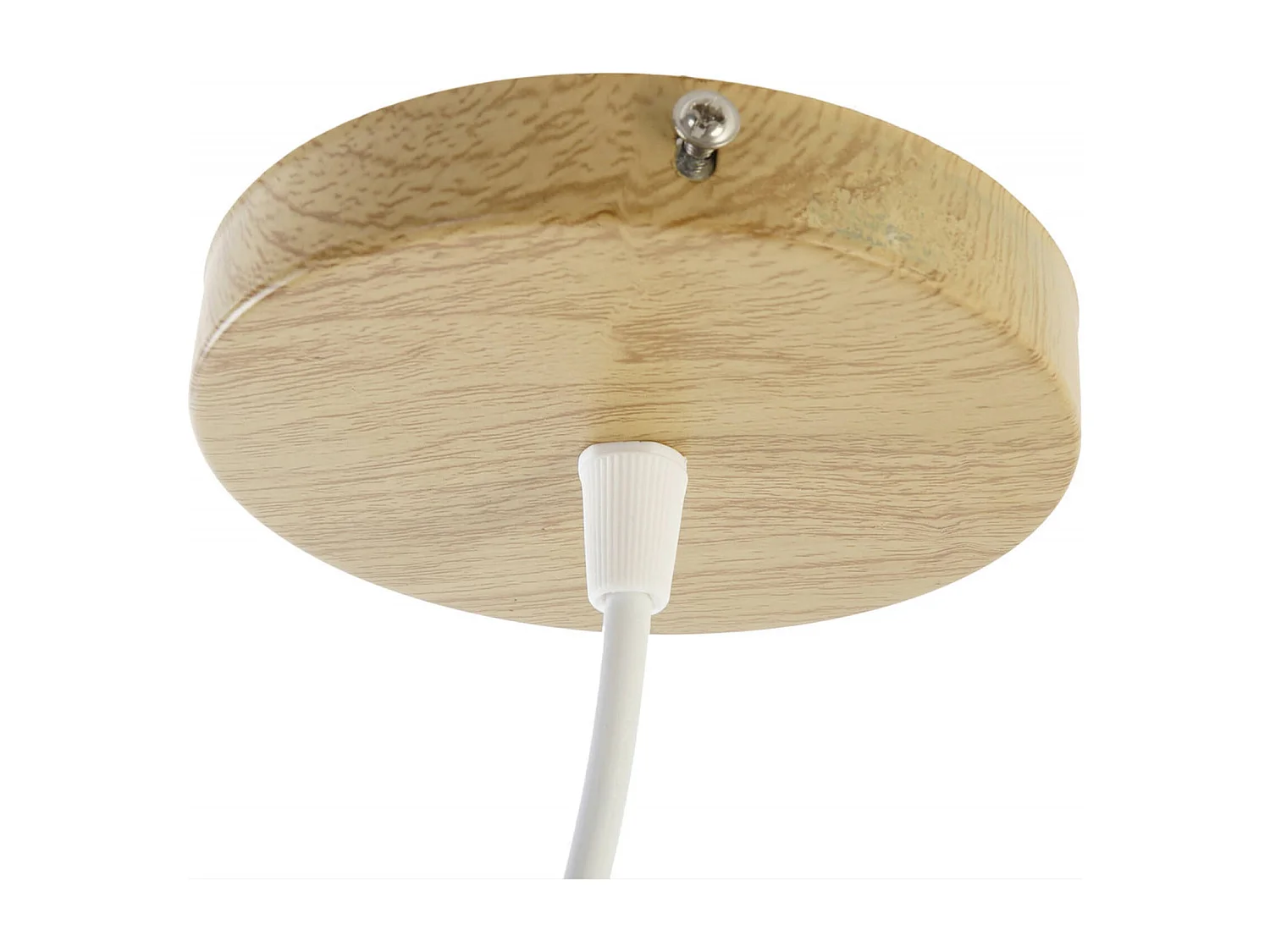 Suspension bambou blanc chic et élégante pour intérieur