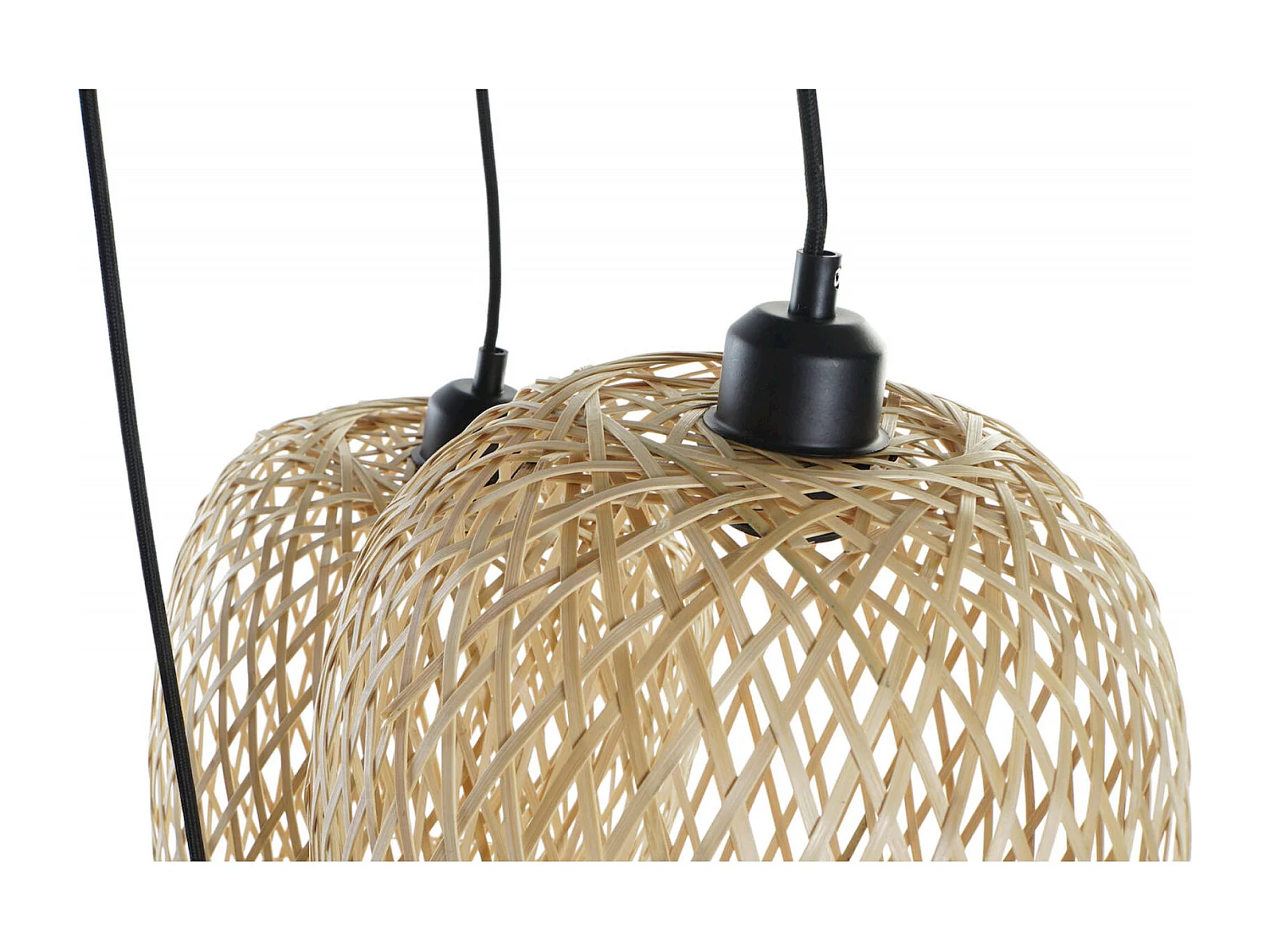 Suspension bambou métal chic pour ambiance cosy