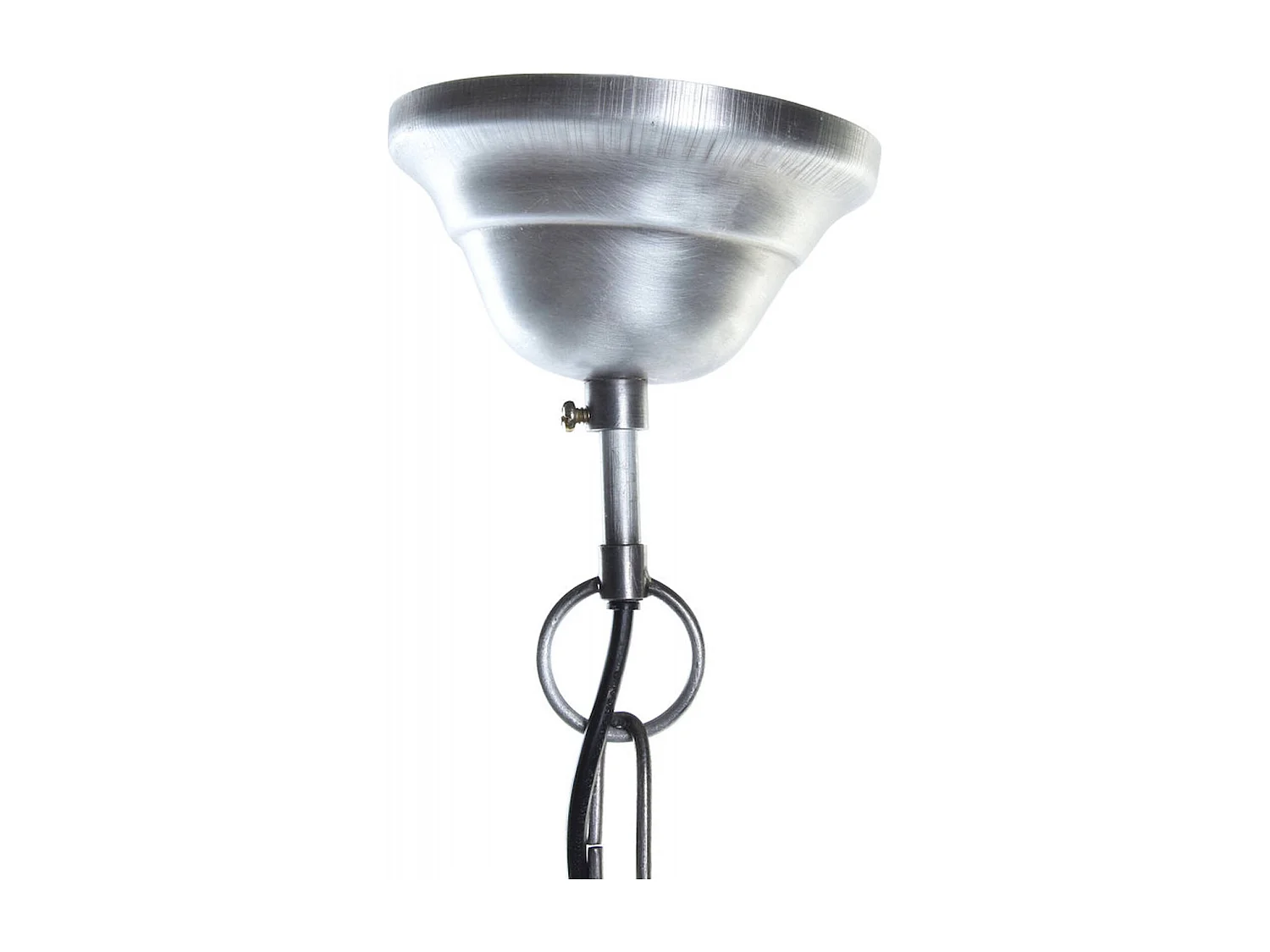 Suspension élégante argent éclat moderne et chic