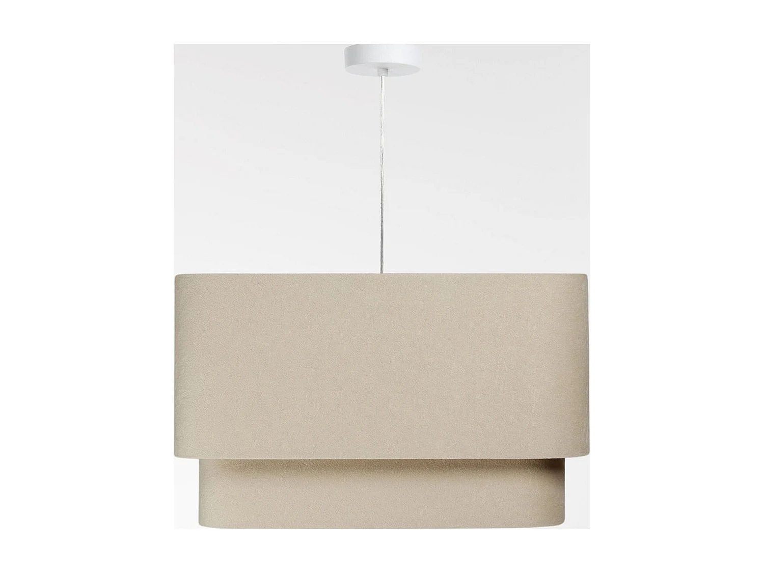 Suspension élégante velours et reflets dorés