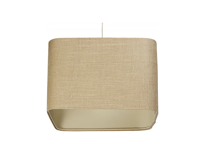 Suspension tendance en jute naturel - Hauteur 25 cm