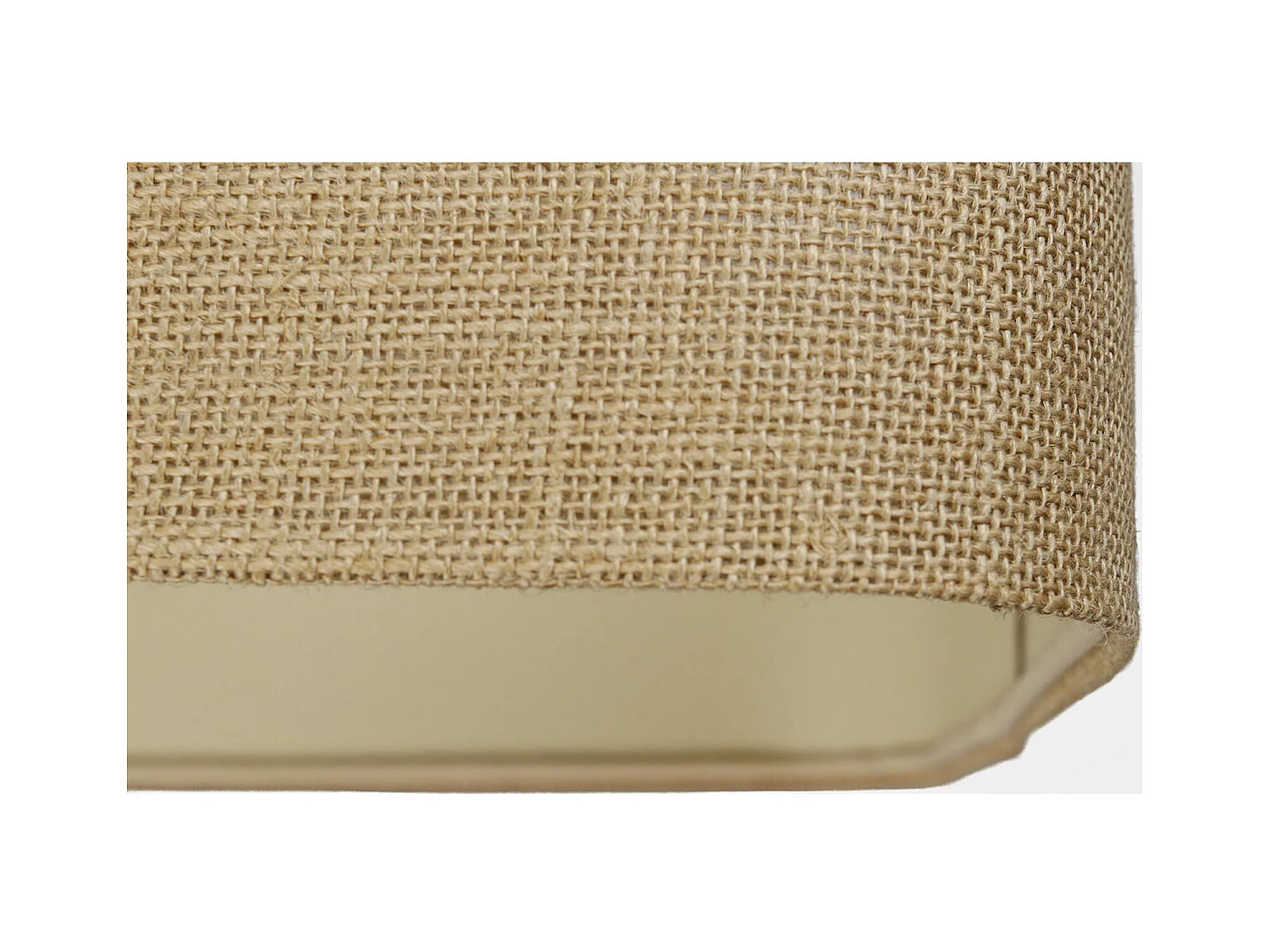 Suspension tendance en jute naturel - Hauteur 25 cm