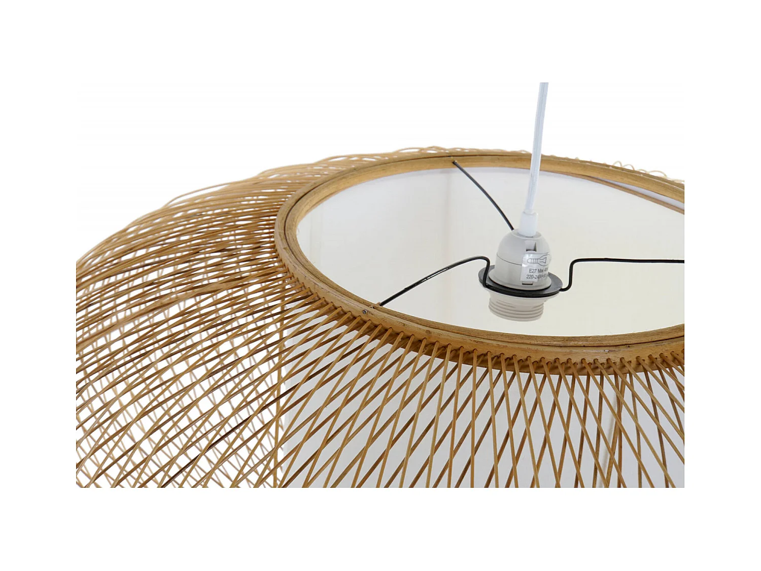 Suspension bambou élégant pour ambiance zen