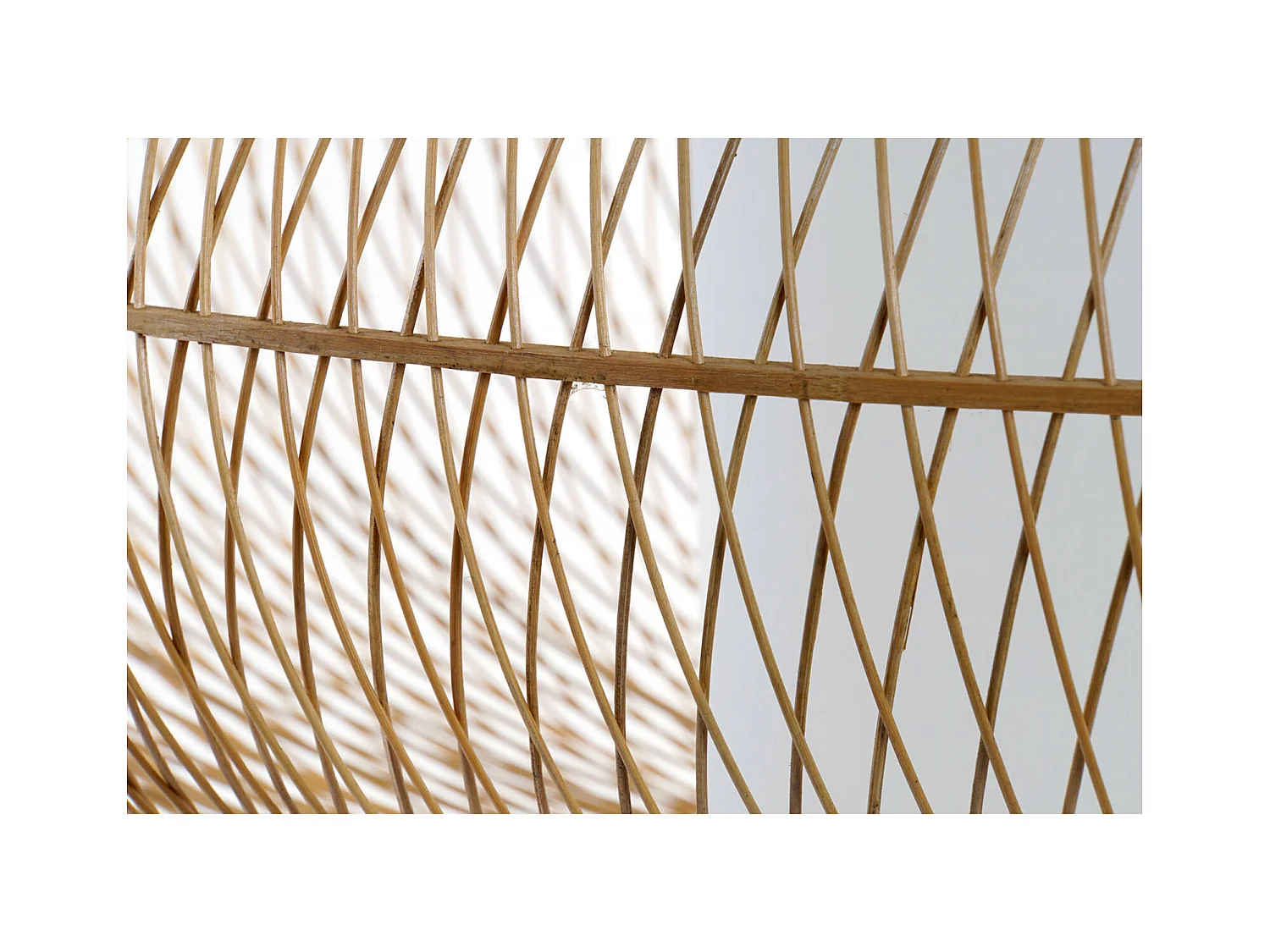 Suspension bambou élégant pour ambiance zen