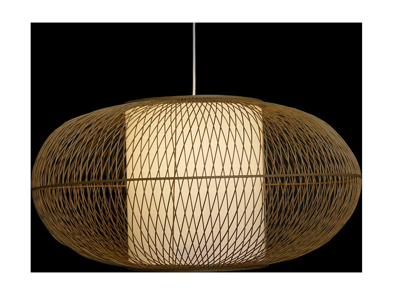 Suspension bambou élégant pour ambiance zen