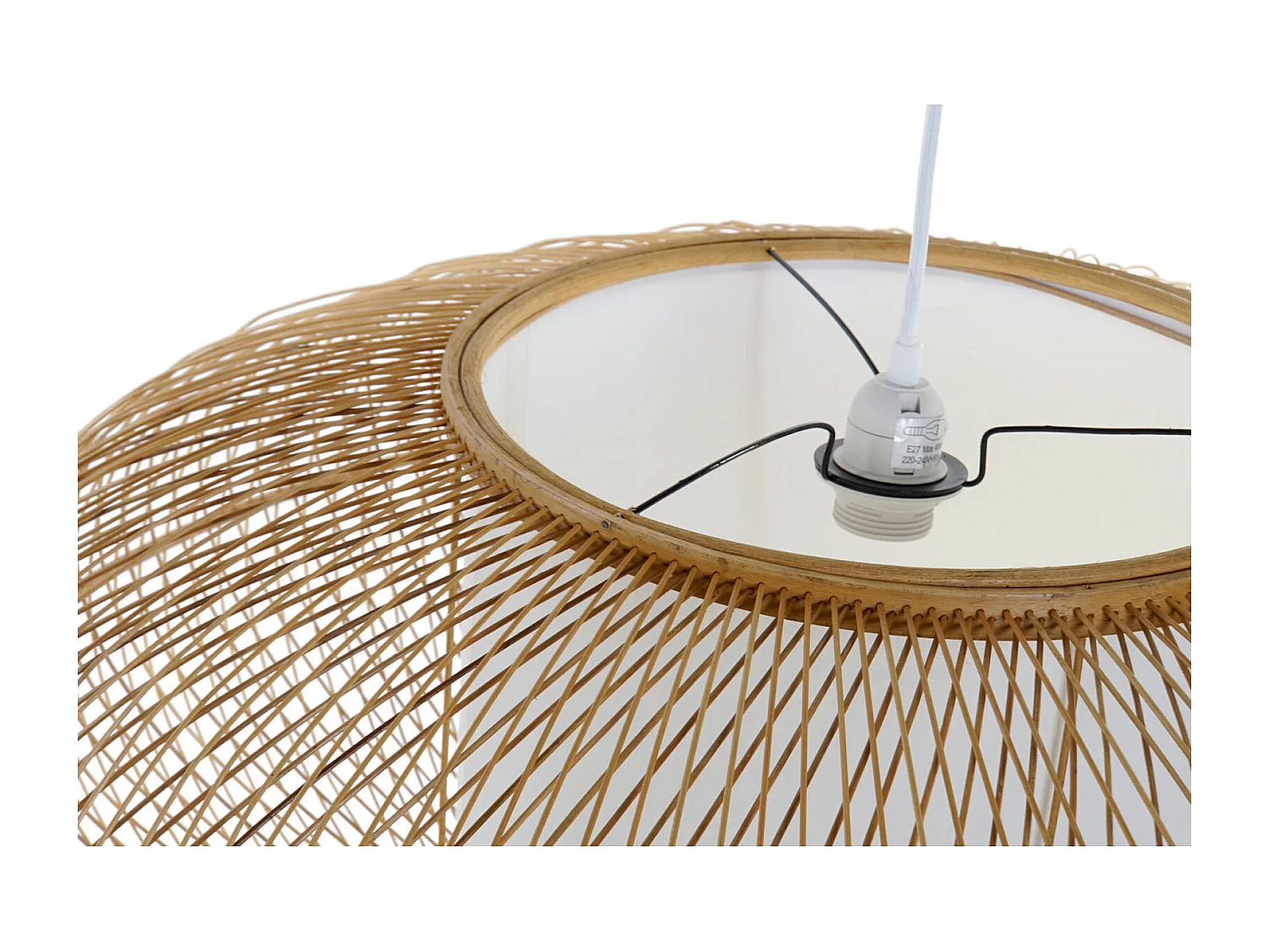 Suspension bambou élégant pour ambiance zen