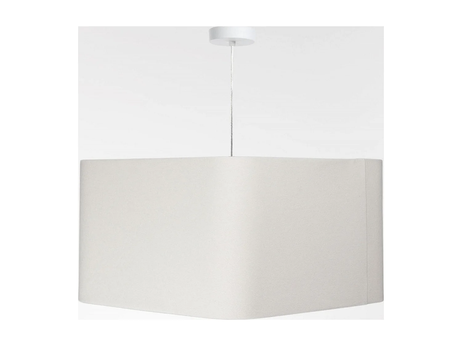 Suspension élégante touché velours doux et détails dorés - Hauteur 25 cm