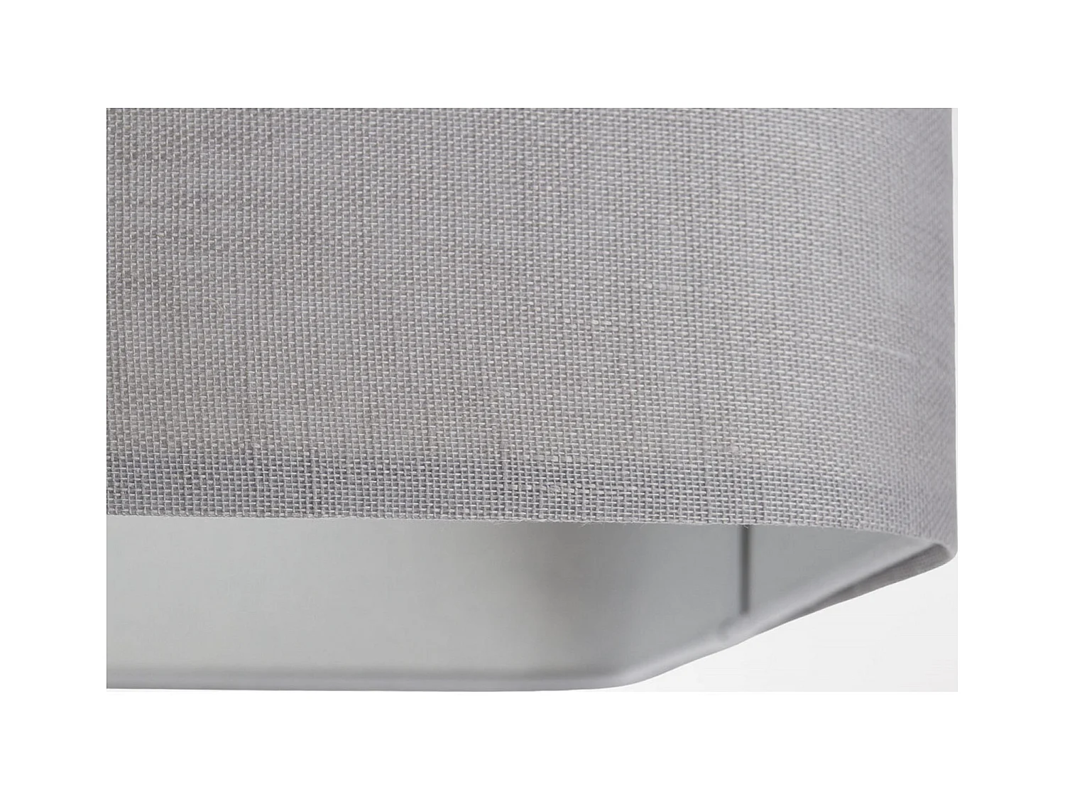 Suspension textile lin élégante - Hauteur 30 cm