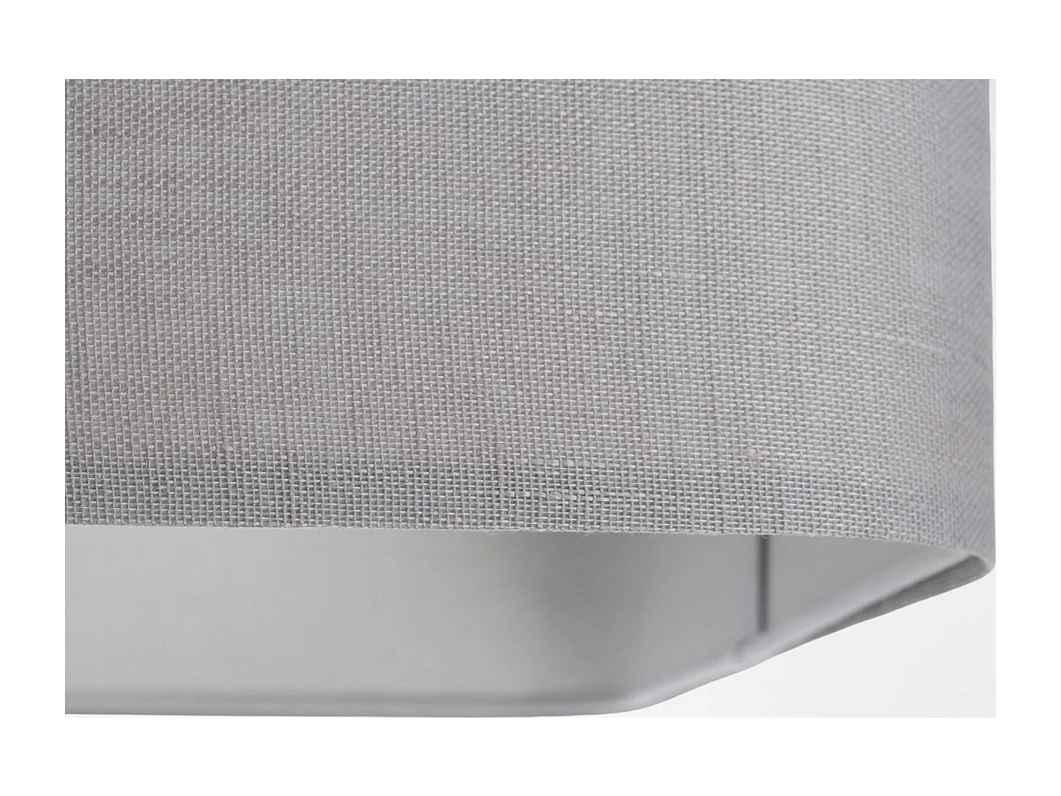 Suspension textile lin élégante - Hauteur 30 cm