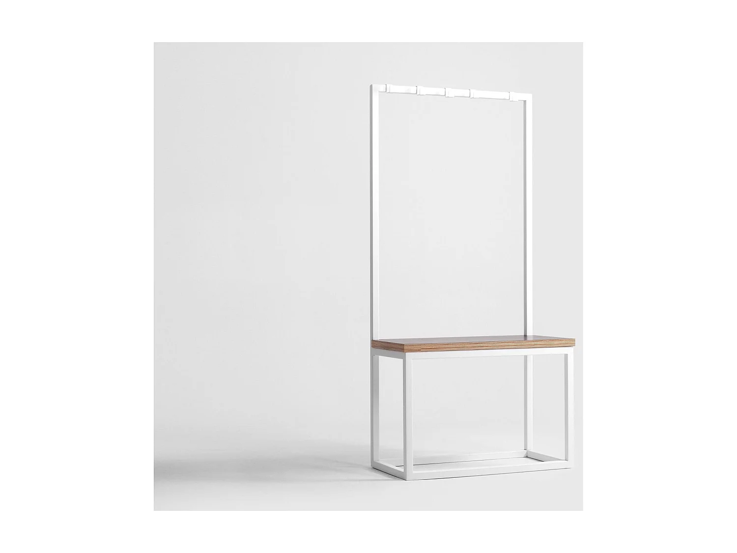 Banc avec patères next