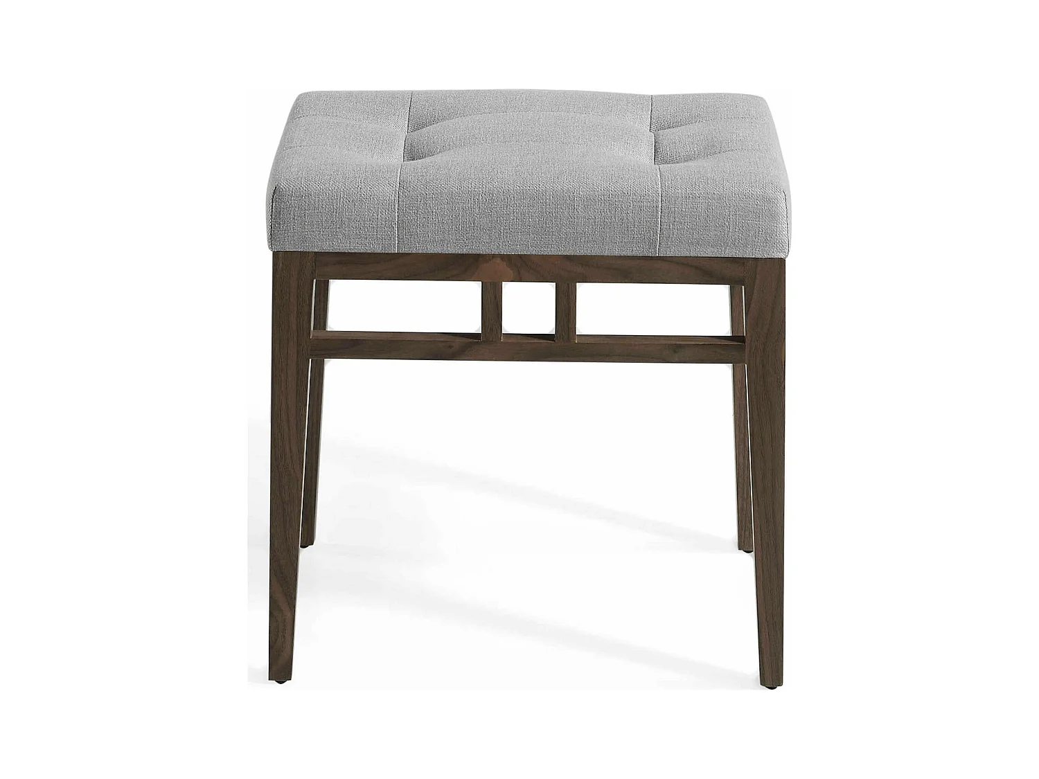 Banc rembourré structure bois