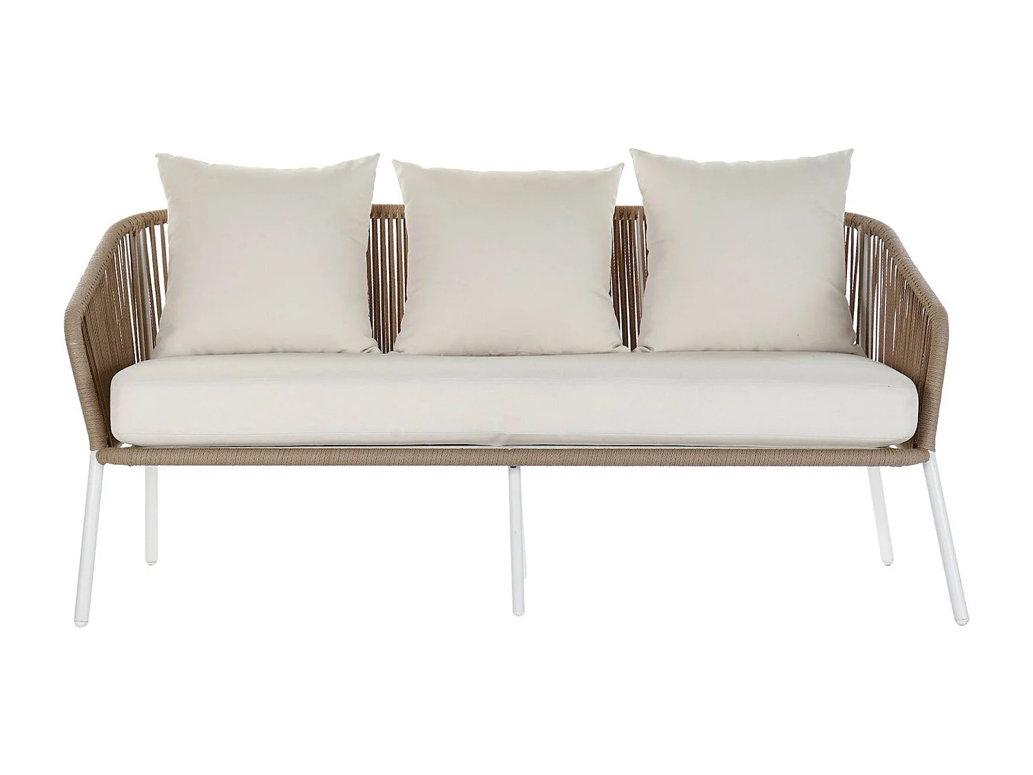 Salon de jardin tissu élégance résistante