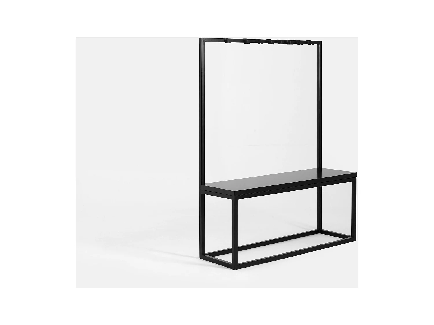 Banc avec patères next