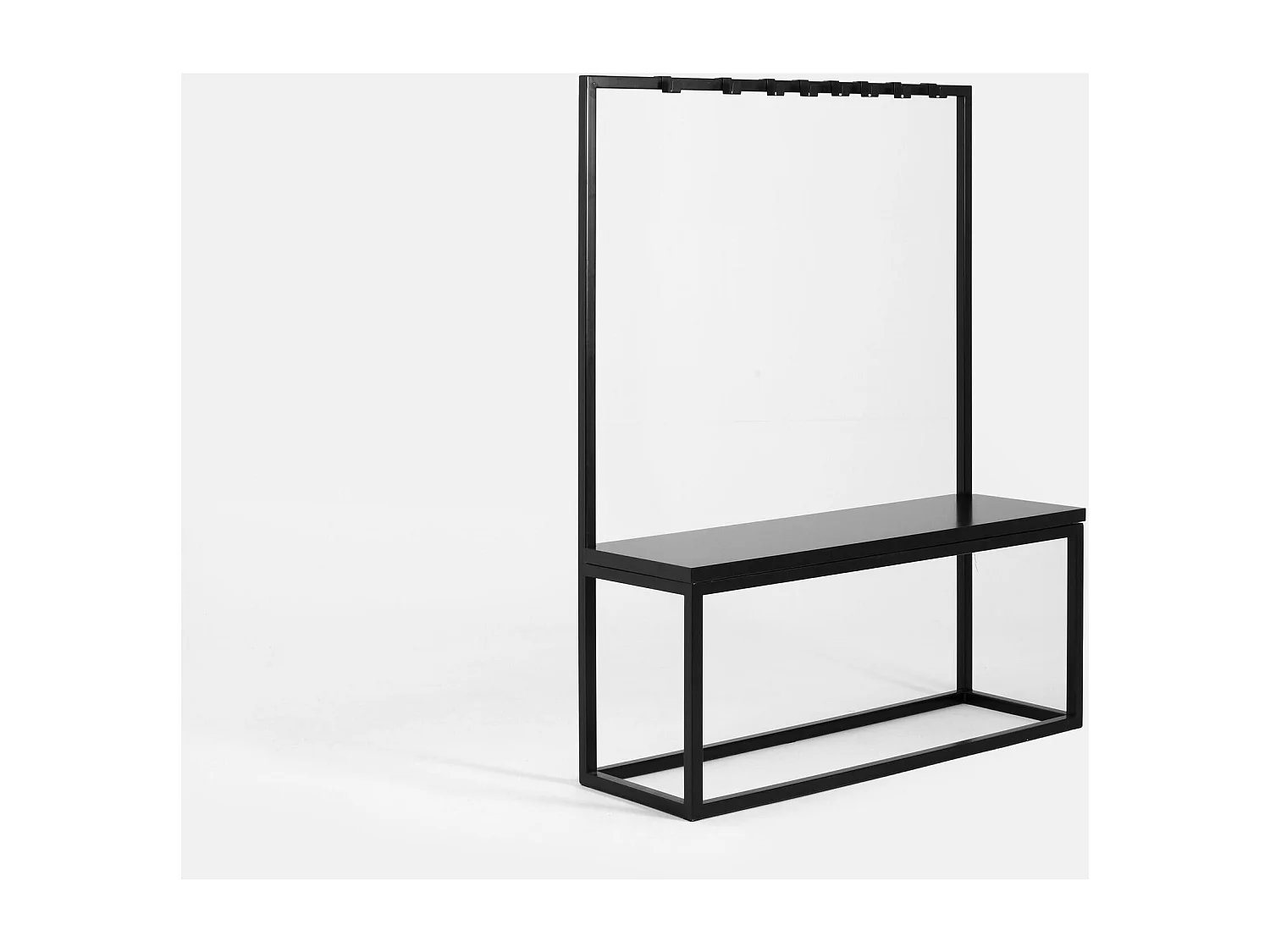 Banc avec patères next