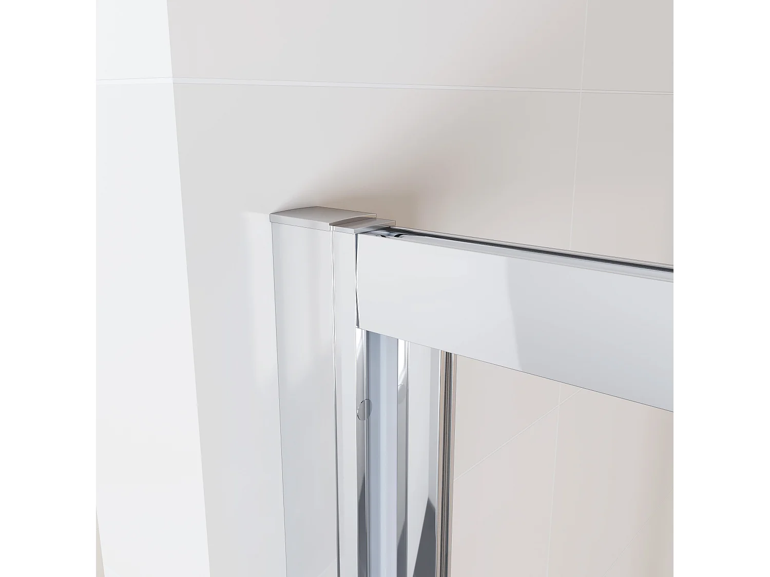 5mm 80x185cm Sicherheitsglas Duschkabine Falttür Duschtür Duschabtrennung