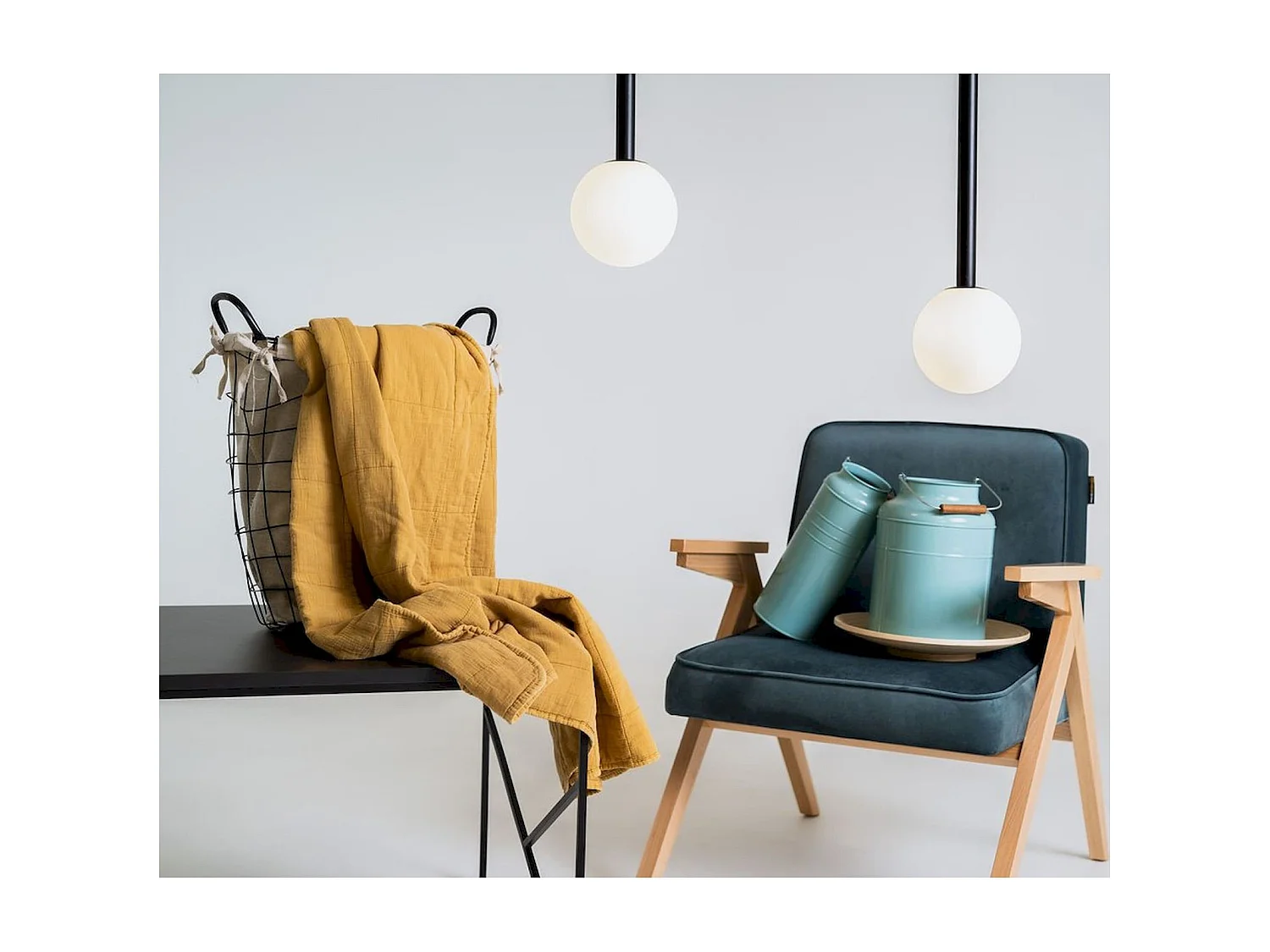 Plafonnier Sodo M 14 x 14 x 45 cm