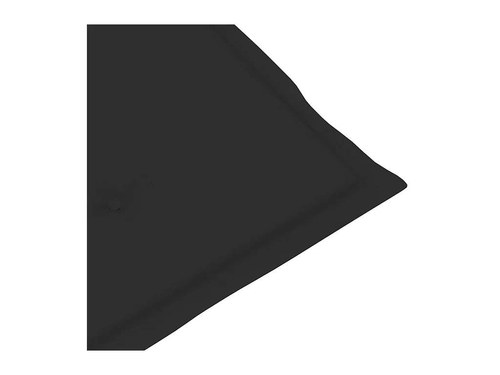 Set di 2 sedie da giardino reclinabili con cuscini in legno di acacia