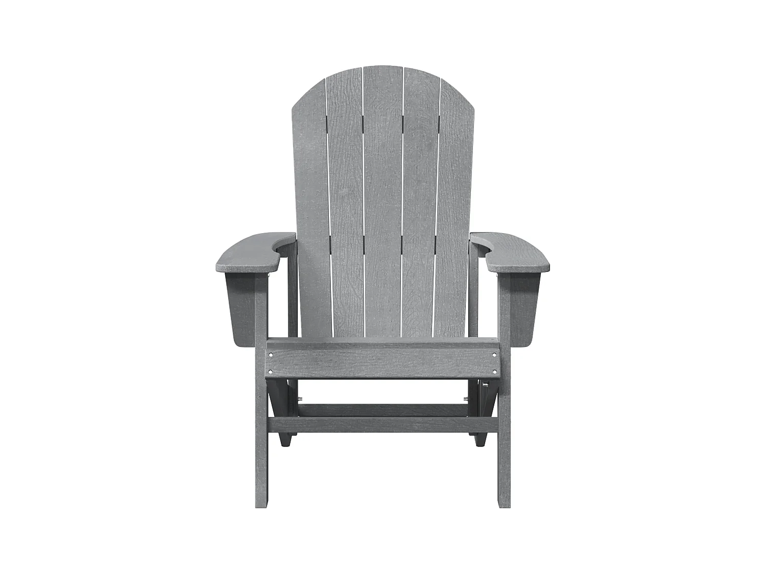 Chaise Adirondack Gris Clair 74x82x91 cm HDPE